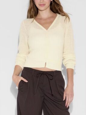 Women’s V-Neck Cardigan-XL